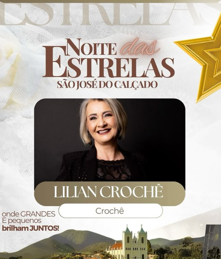 Lilian Artesanato — Conquista e Reconhecimento, troféu de destaque em crochê